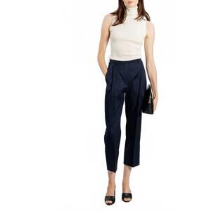 NEW CHRISTIAN WIJNANTS prikana wool pants in dark navy